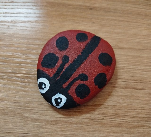Ladybug auf Reisen.